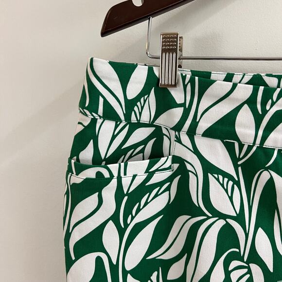 Soft Surroundings SoftEssential Superla Slim Leg Crop Pants Floral Women Size 1X - Picture 6 of 9